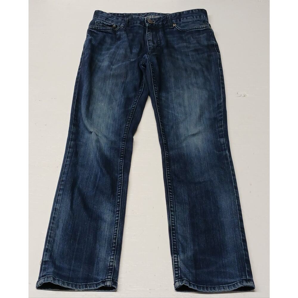 Calvin Klein 29x30 Slim Straight Relaxed Blue Denim Jeans
